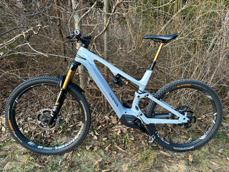 Gebrauchtes Canyon Spectral:ON CF 9 2021 2021 Mountainbike, Hellgrau, 29, 27.5 — Bild 11 von 20
