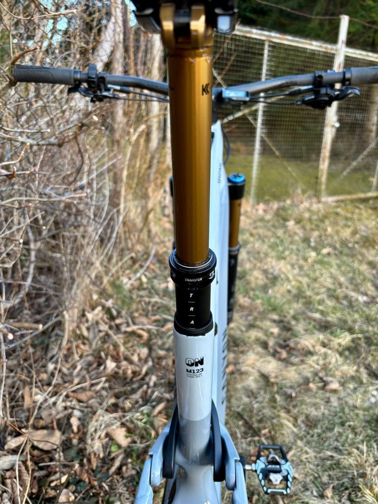 Gebrauchtes Canyon Spectral:ON CF 9 2021 2021 Mountainbike, Hellgrau, 29, 27.5 — Bild 6 von 20