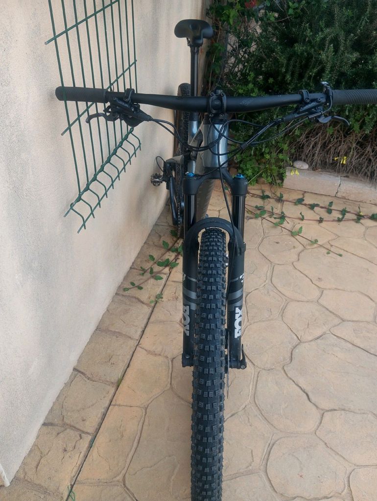 Used Canyon Lux Trail CF 6 2024 2024 Mountainbike, Light Gray, 29 — image 2 of 5