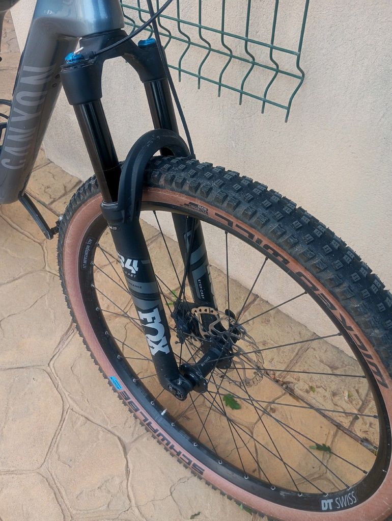 Used Canyon Lux Trail CF 6 2024 2024 Mountainbike, Light Gray, 29 — image 4 of 5