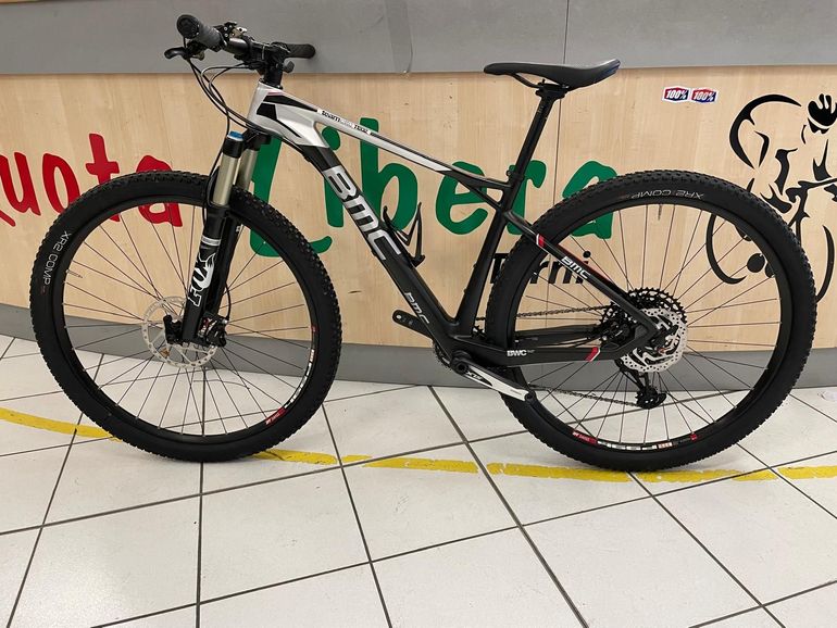 Used BMC teamelite02 2014 Mountainbike, Light Gray — image 9 of 12