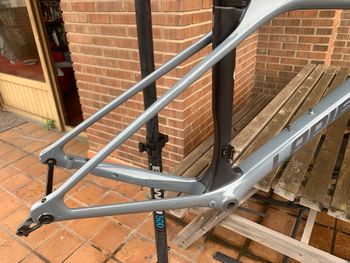 Used Lapierre Aircode DRS 7.0 2023 Frameset 2023 Road & Gravel, Light Gray — image 3 of 6