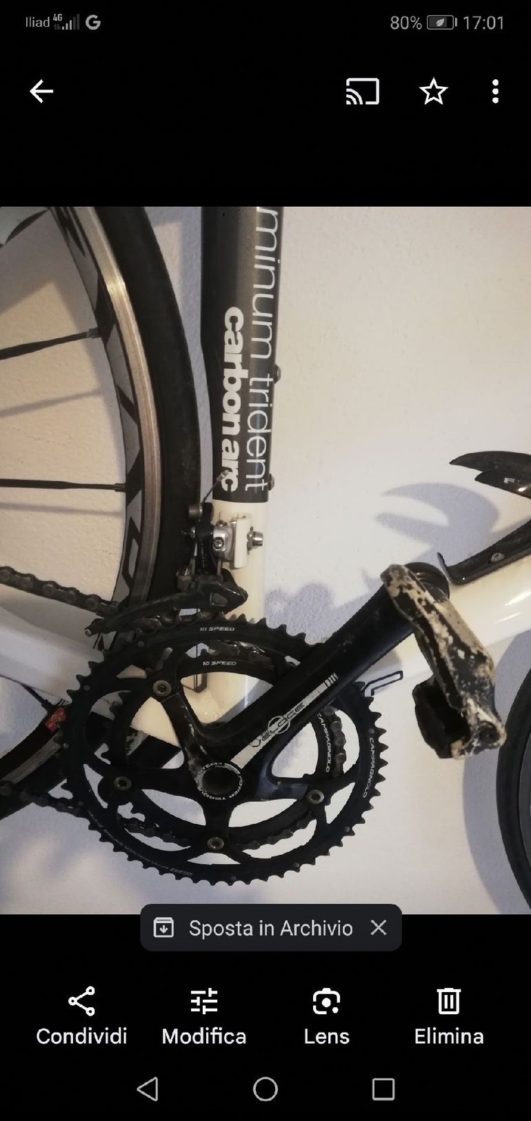 Used BMC Slx01 2015 Road & Gravel, Weiß — image 5 of 5