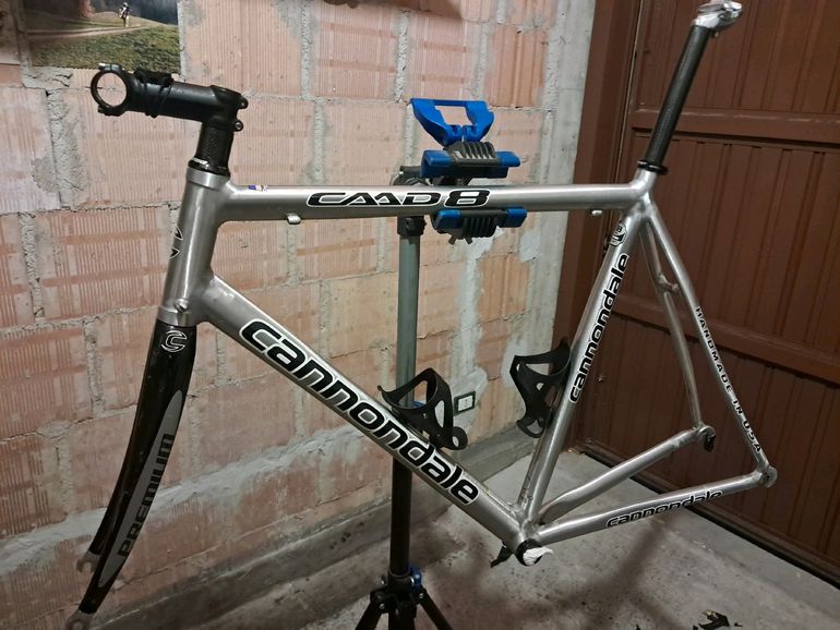 Used Cannondale CAAD 8 2008 Road & Gravel, Light Gray — image 5 of 8