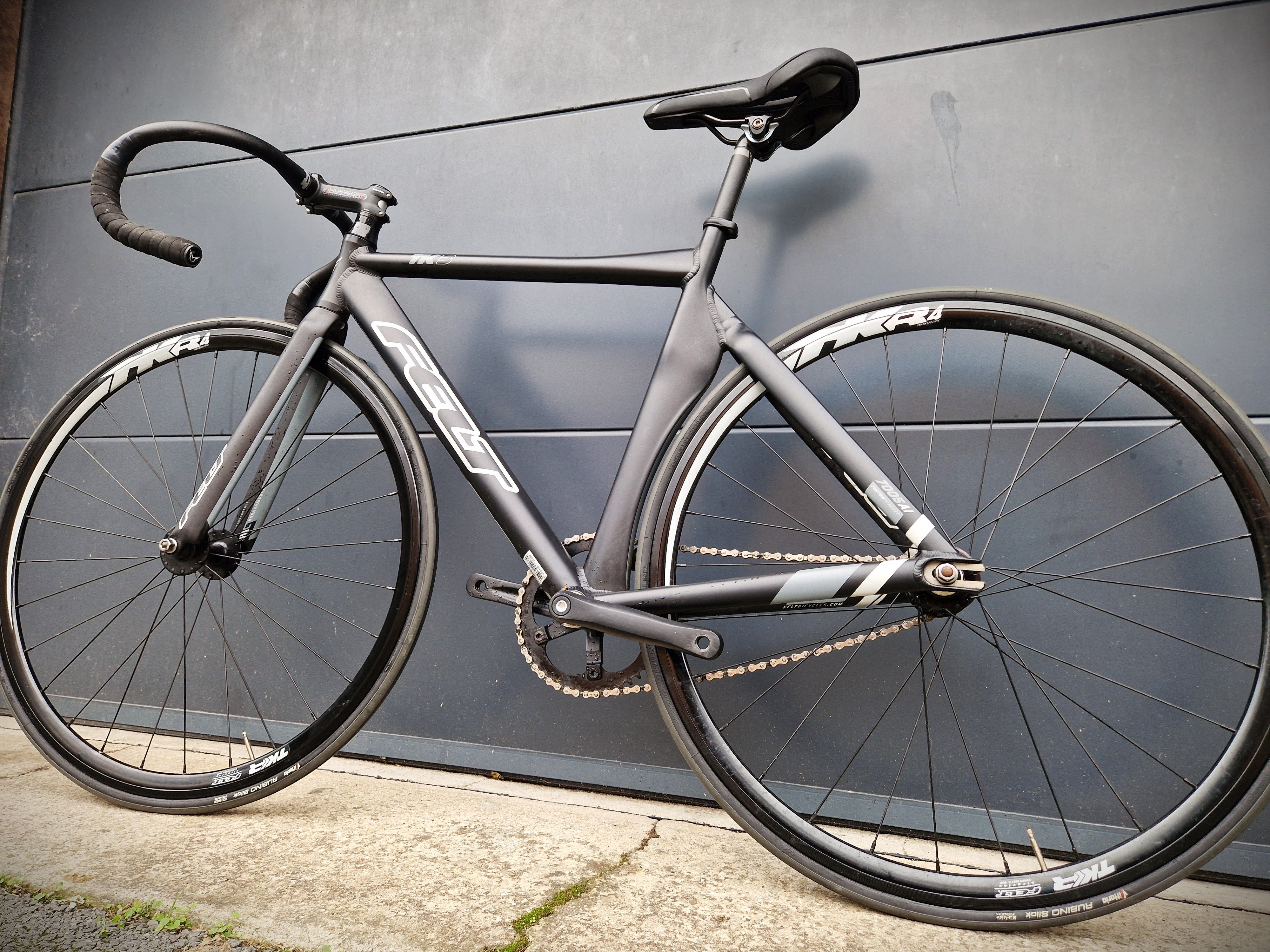 FELT ピストバイク モデル3 グレー/ターコイズ ピストバイク felt tk3