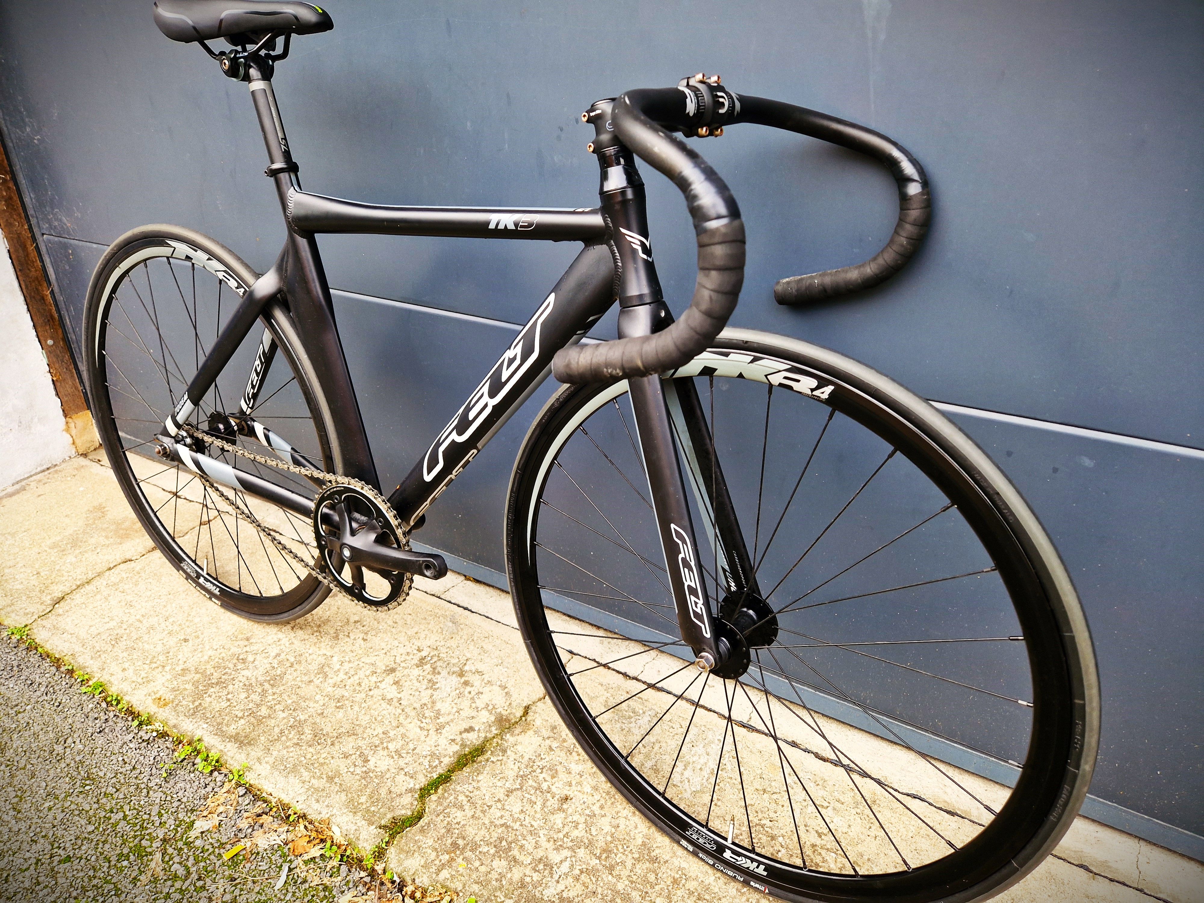 Carbon Felt Fixie Fixed Gear Felt Tk4130 Felt Track Bike For Sale