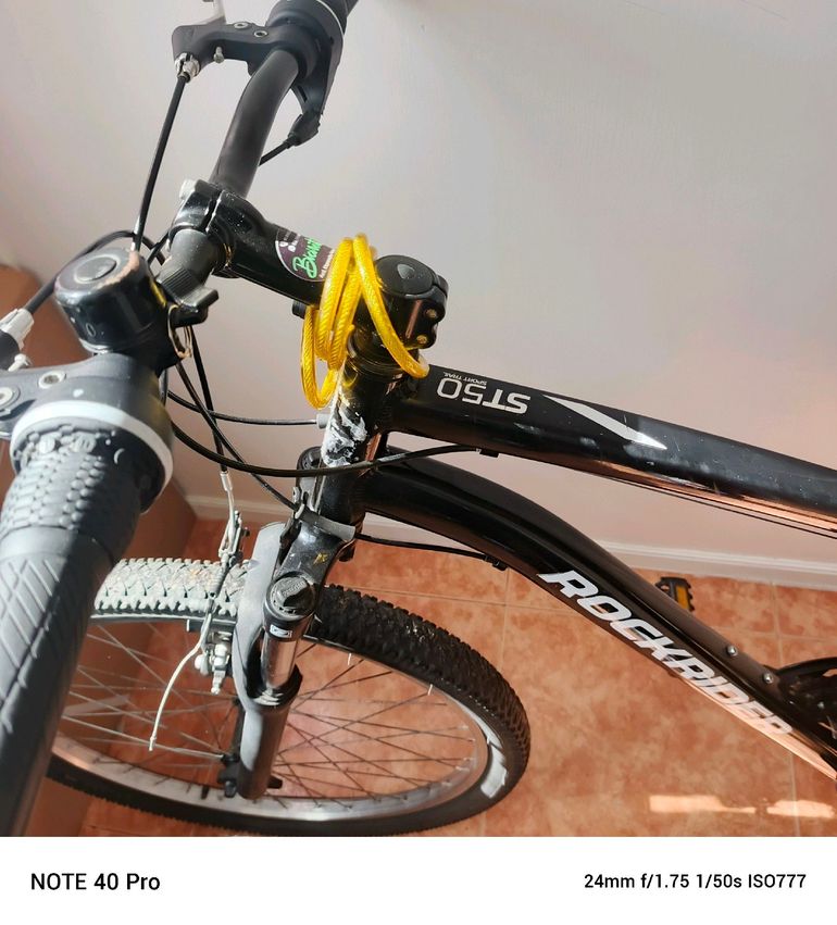 Used ROCKRIDER 27.5 Inch WOMEN'S MOUNTAIN BIKE ST 530 2023 Frameset 2023 Mountainbike, Black, 27.5 — image 2 of 4