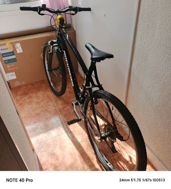 Used ROCKRIDER 27.5 Inch WOMEN'S MOUNTAIN BIKE ST 530 2023 Frameset 2023 Mountainbike, Black, 27.5 — image 3 of 4