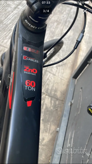 Wilier Zero7 2017 Road & Gravel usato, Nero,  — immagine 3 di 6