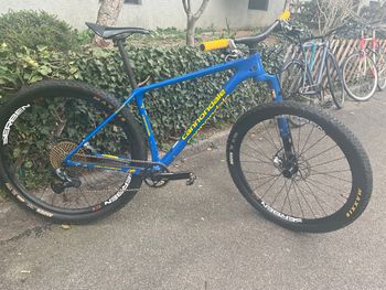 Used Cannondale Throwback FSI T.M 2019 Mountainbike, Blue — image 4 of 5