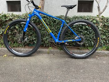 Used Cannondale Throwback FSI T.M 2019 Mountainbike, Blue — image 2 of 5