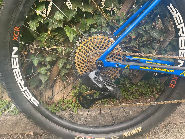 Used Cannondale Throwback FSI T.M 2019 Mountainbike, Blue — image 3 of 5