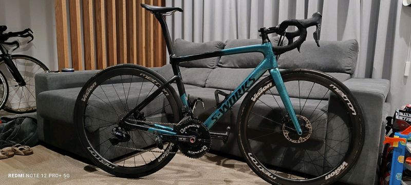 Tweedehands Specialized Men's S-Works Tarmac Disc – Sagan Collection LTD 2019 2019 Road & Gravel