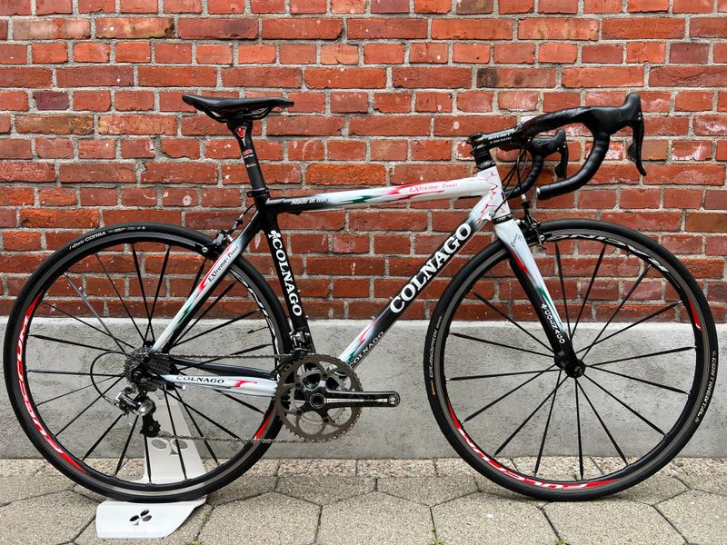 Käytetty Colnago Extreme Power Carbon/Campagnolo Record/Size 49s/7, 1kg/Good Condition! 2008 Road & Gravel