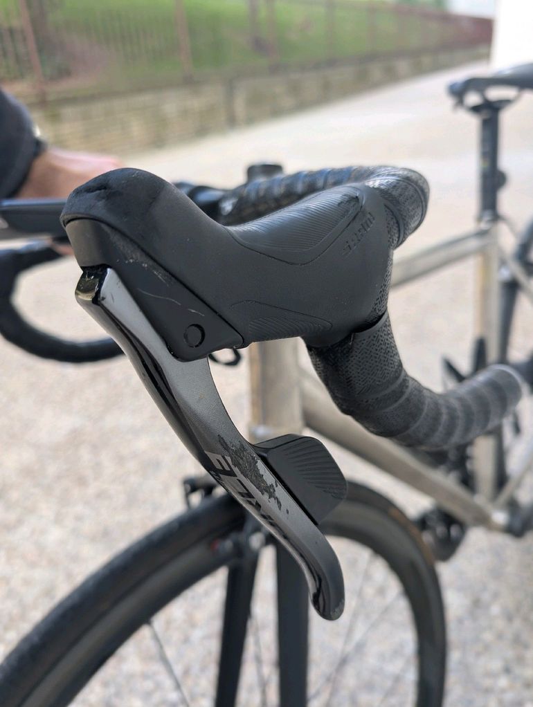 Gebrauchtes Van Nicholas Astraeus SRAM Force eTap AXS 2020 Road & Gravel, Hellgrau — Bild 10 von 13