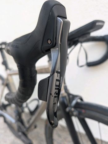 Gebrauchtes Van Nicholas Astraeus SRAM Force eTap AXS 2020 Road & Gravel, Hellgrau — Bild 12 von 13