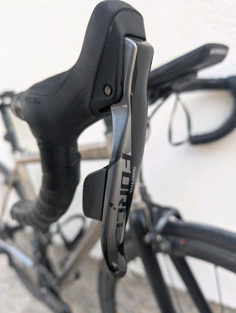 Gebrauchtes Van Nicholas Astraeus SRAM Force eTap AXS 2020 Road & Gravel, Hellgrau — Bild 12 von 13