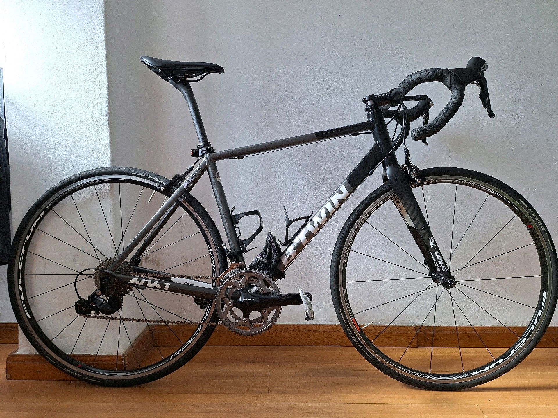 Bike Btwin Triban 540 Review Btwin Triban 540 Flat Bar Top