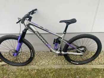 Used Ghost RIOT EN Full Party 2021 Mountainbike, Light Gray — image 1 of 6