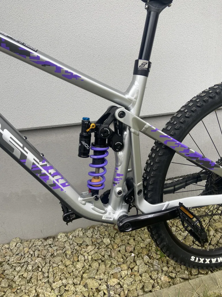 Used Ghost RIOT EN Full Party 2021 Mountainbike, Light Gray — image 3 of 6