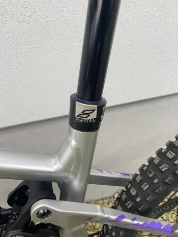 Used Ghost RIOT EN Full Party 2021 Mountainbike, Light Gray — image 5 of 6