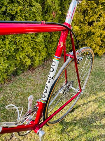 Colnago Super Profil Campagnolo 50th 1985 Road & Gravel usato, Rosso — immagine 21 di 24