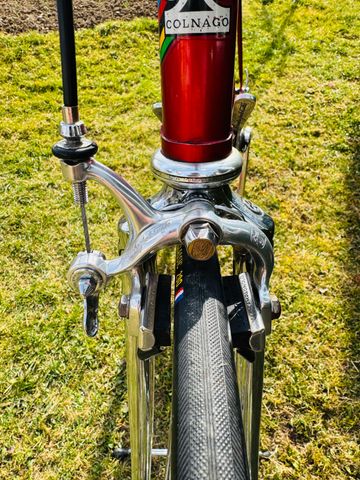 Colnago Super Profil Campagnolo 50th 1985 Road & Gravel usato, Rosso — immagine 4 di 24