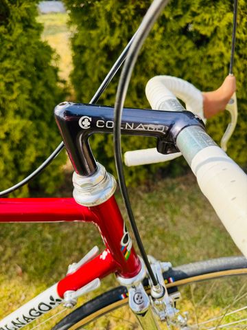 Colnago Super Profil Campagnolo 50th 1985 Road & Gravel usato, Rosso — immagine 6 di 24