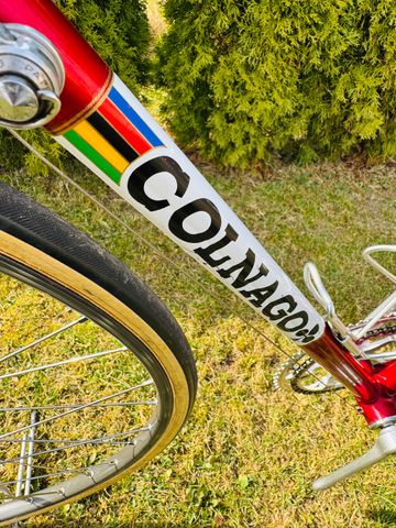 Colnago Super Profil Campagnolo 50th 1985 Road & Gravel usato, Rosso — immagine 18 di 24