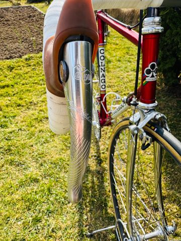 Colnago Super Profil Campagnolo 50th 1985 Road & Gravel usato, Rosso — immagine 7 di 24