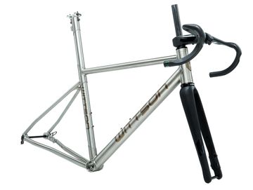 Gebrauchtes Wittson Custom Ti Cycles Deva Titanium Frameset 2025 Road & Gravel, Hellgrau — Bild 2 von 12