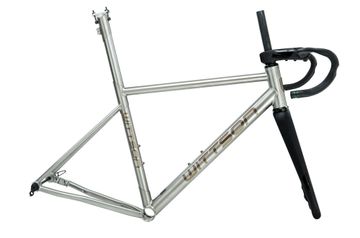 Gebrauchtes Wittson Custom Ti Cycles Deva Titanium Frameset 2025 Road & Gravel, Hellgrau — Bild 3 von 12