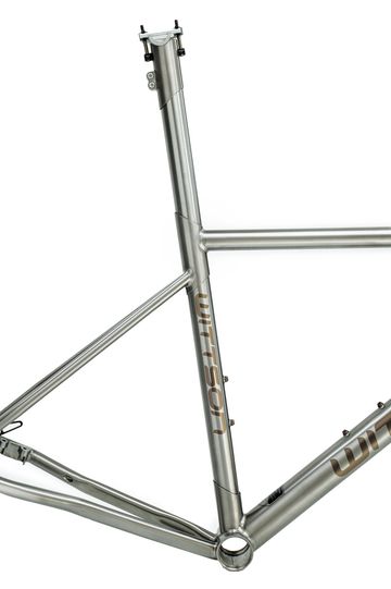 Gebrauchtes Wittson Custom Ti Cycles Deva Titanium Frameset 2025 Road & Gravel, Hellgrau — Bild 9 von 12