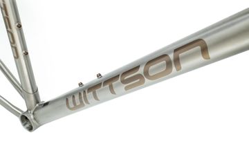 Gebrauchtes Wittson Custom Ti Cycles Deva Titanium Frameset 2025 Road & Gravel, Hellgrau — Bild 8 von 12