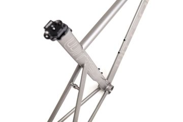 Used Wittson Custom Ti Cycles Ventu Titanium Frameset 2025 Road & Gravel, Light Gray — image 4 of 13