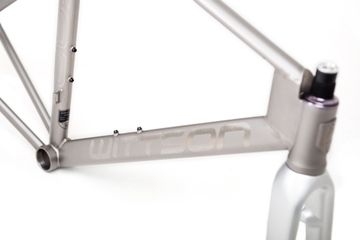 Used Wittson Custom Ti Cycles Ventu Titanium Frameset 2025 Road & Gravel, Light Gray — image 6 of 13