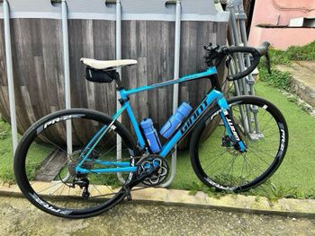 Used Giant Defy 1 Disc 2016 2016 Road & Gravel, Blau — image 1 of 7