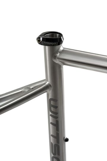 Used Wittson Custom Ti Cycles Illuminati Titanium Frameset 2025 Road & Gravel, Light Gray — image 10 of 14