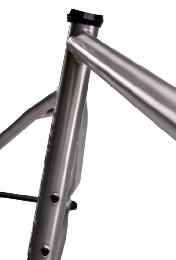 Used Wittson Custom Ti Cycles Illuminati Titanium Frameset 2025 Road & Gravel, Light Gray — image 9 of 14