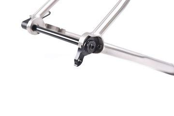 Used Wittson Custom Ti Cycles Illuminati Titanium Frameset 2025 Road & Gravel, Light Gray — image 13 of 14