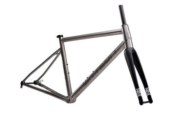 Used Wittson Custom Ti Cycles Illuminati Titanium Frameset 2025 Road & Gravel, Light Gray — image 2 of 14