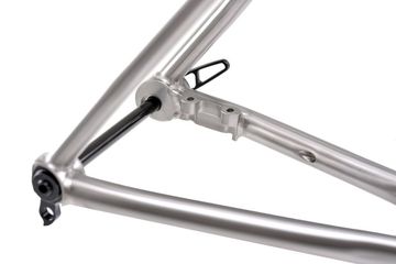 Used Wittson Custom Ti Cycles Illuminati Titanium Frameset 2025 Road & Gravel, Light Gray — image 12 of 14
