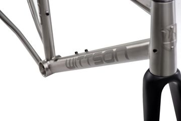 Used Wittson Custom Ti Cycles Illuminati Titanium Frameset 2025 Road & Gravel, Light Gray — image 7 of 14