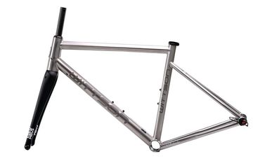 Used Wittson Custom Ti Cycles Illuminati Titanium Frameset 2025 Road & Gravel, Light Gray — image 3 of 14