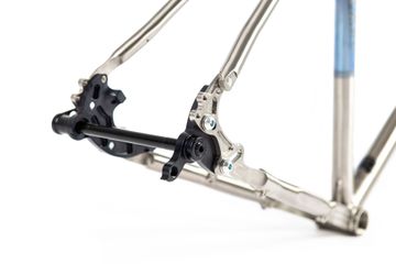 Gebrauchtes Wittson Custom Ti Cycles Effugio Titanium Frameset 2025 Road & Gravel, Hellgrau — Bild 12 von 13