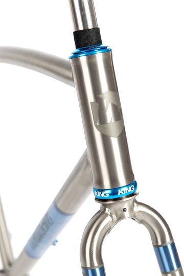 Gebrauchtes Wittson Custom Ti Cycles Effugio Titanium Frameset 2025 Road & Gravel, Hellgrau — Bild 7 von 13