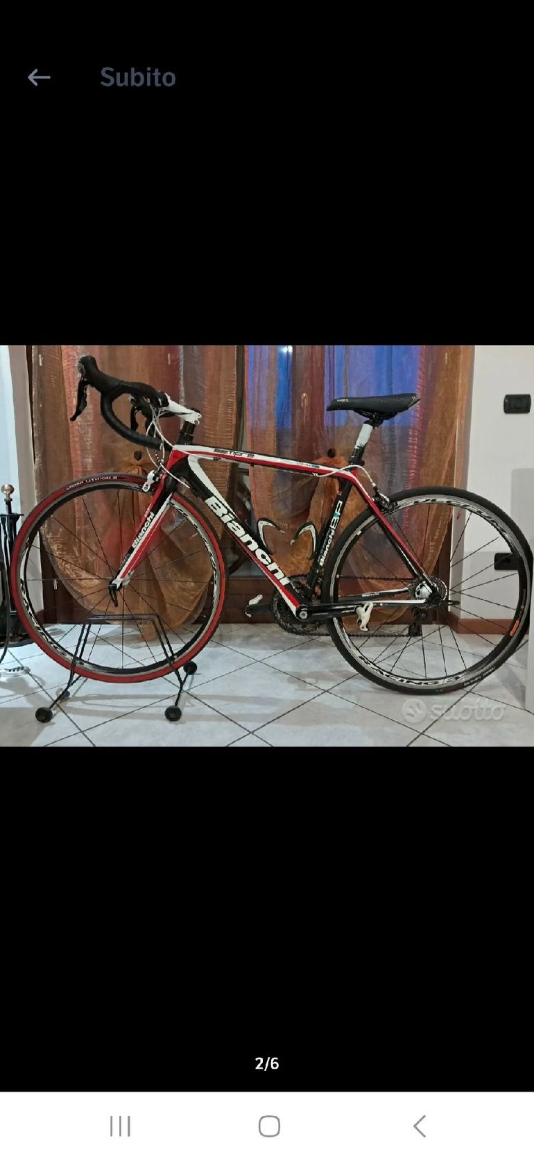 Used Bianchi sempre 2011 Road & Gravel, Red — image 2 of 6