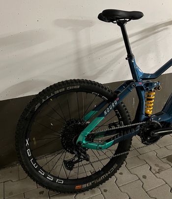 Used Haibike Nduro 8 Freeride 2022 2022 Mountainbike, Purple, 29 — image 10 of 14