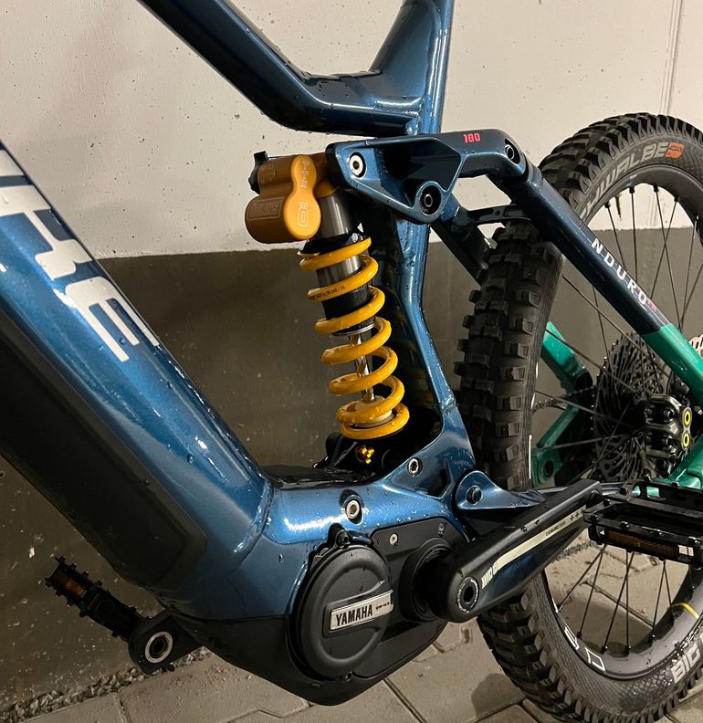 Used Haibike Nduro 8 Freeride 2022 2022 Mountainbike, Purple, 29 — image 4 of 14