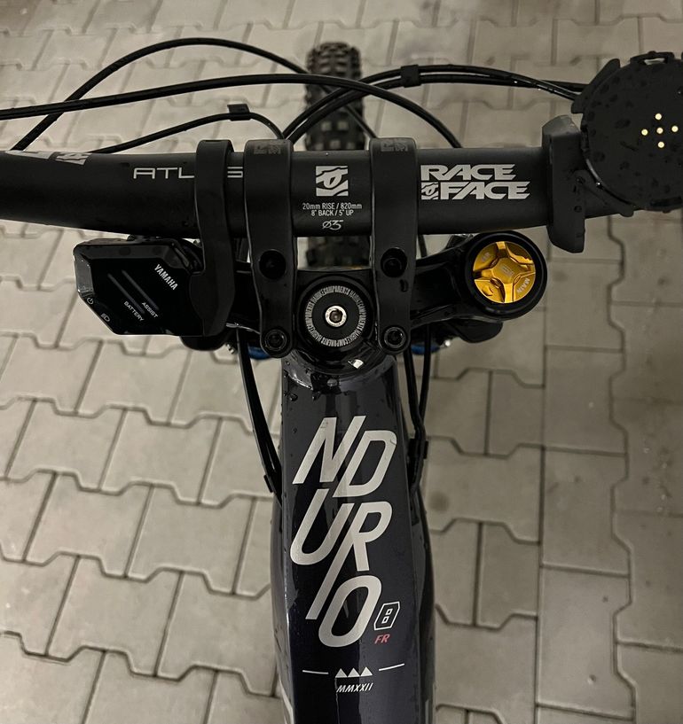 Used Haibike Nduro 8 Freeride 2022 2022 Mountainbike, Purple, 29 — image 6 of 14